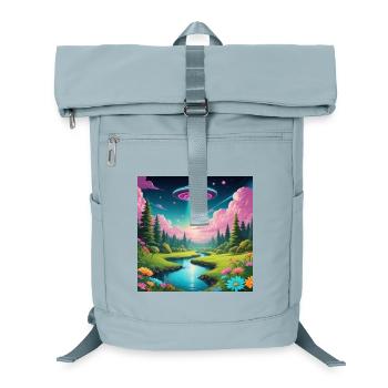 UFO - Laptop-Rucksack  - Eisblau - Vorne