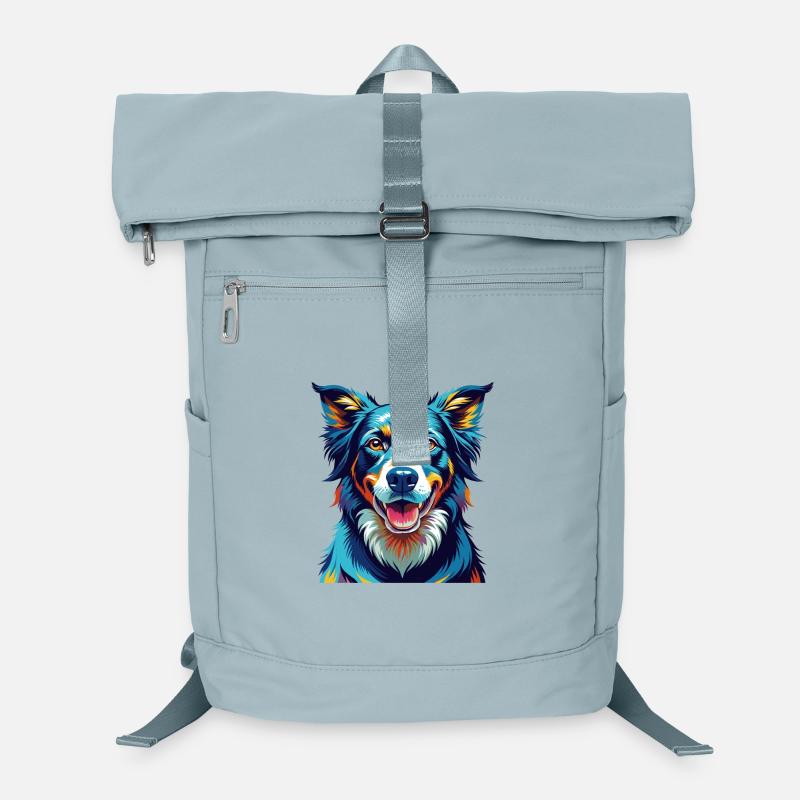 Schweizer Laufhund Hunderasse Cartoon Kawaii Laptop-Rucksack 