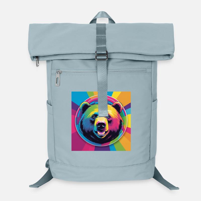 Ours arc-en-ciel Sac à dos ordinateur