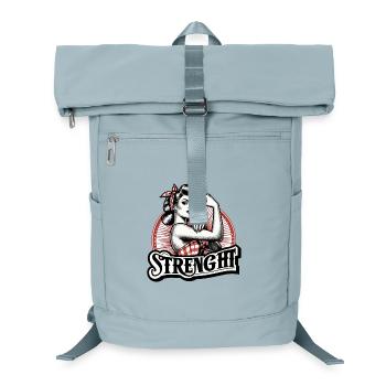 Force femme forte Rockabilly cadeau - Sac à dos ordinateur - bleu glacier - Devant