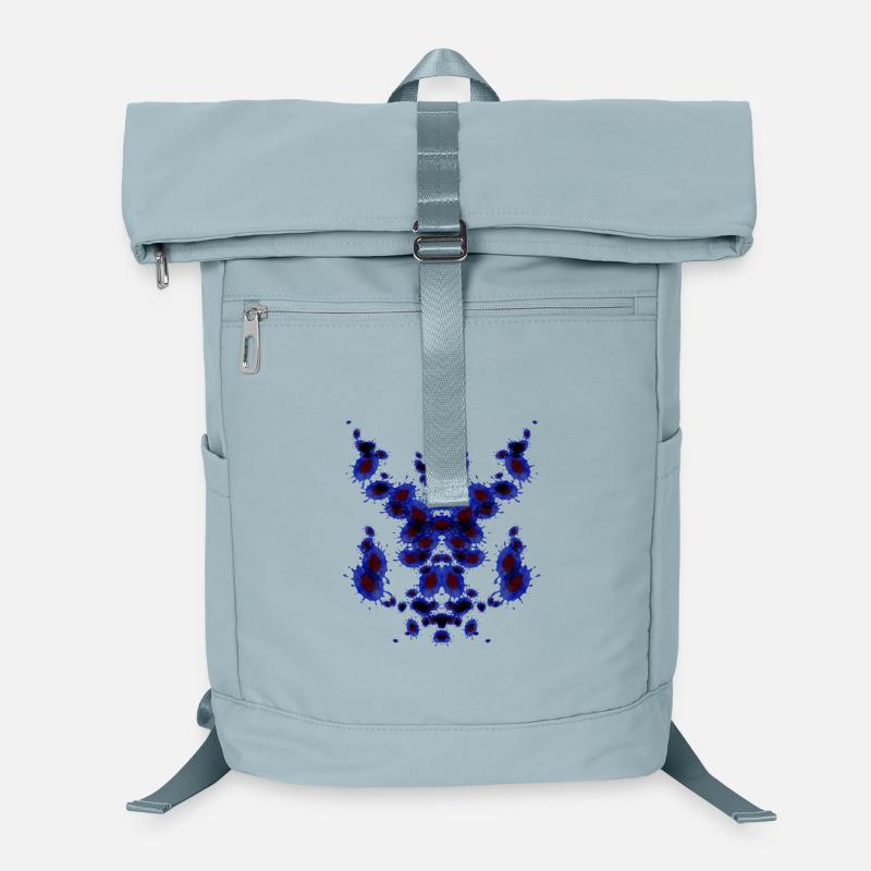 Rohrschachblau Laptop-Rucksack 