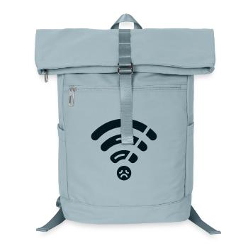 Broken WiFi - Laptop-Rucksack  - Eisblau - Vorne