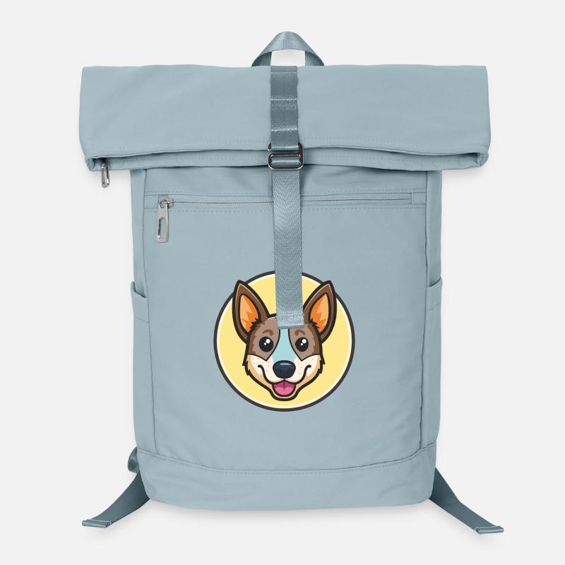 Australischer Stumpy Tail Cattle Dog Rasse Cartoon Laptop-Rucksack 
