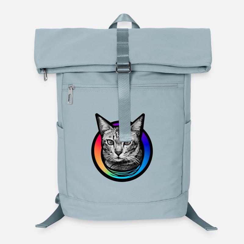 Regenbogen-Katze Laptop-Rucksack 