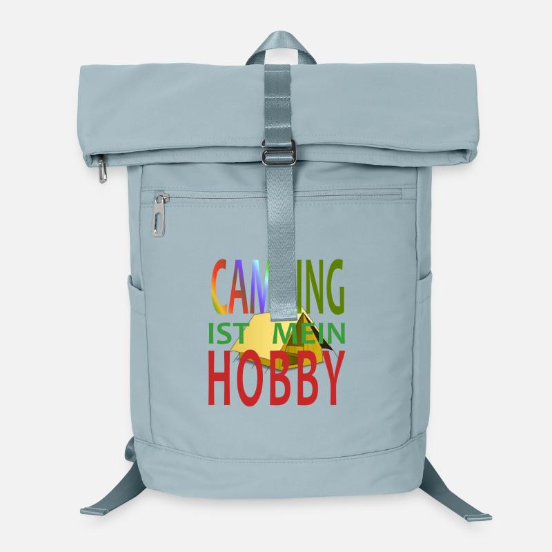 CAMPING IS EXACTLY MY HOBBY Laptop Backpack