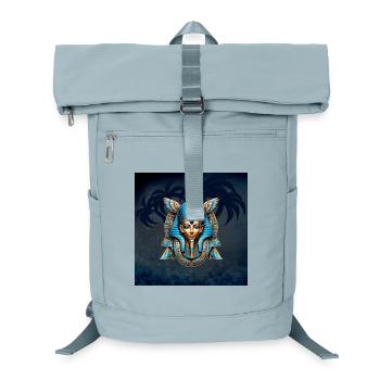 Die Essenz Ägyptens. Ägypterin - Laptop-Rucksack  - Eisblau - Vorne