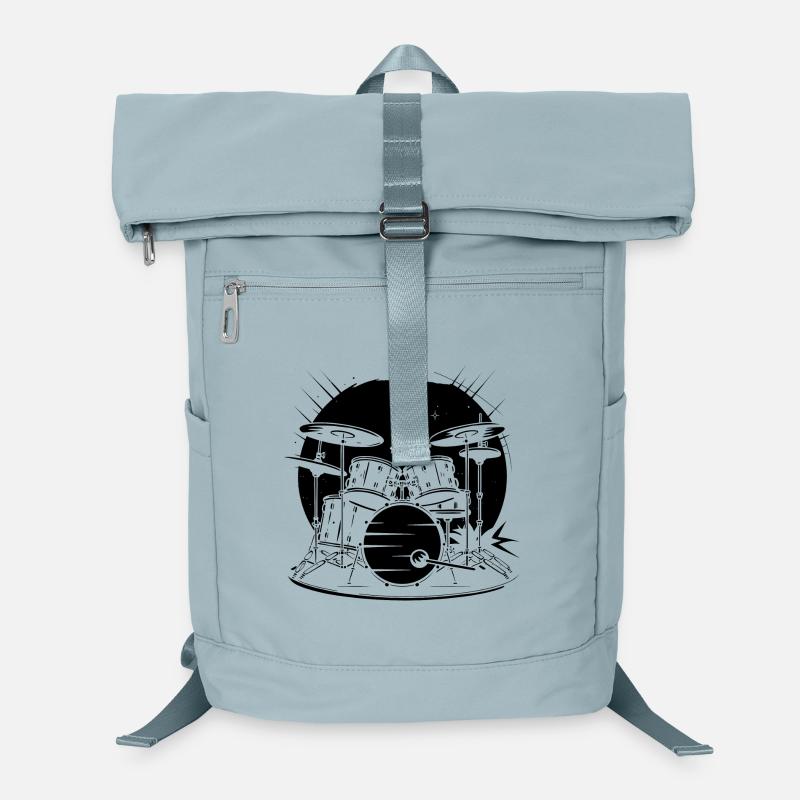 Drums Graphics Laptop Backpack