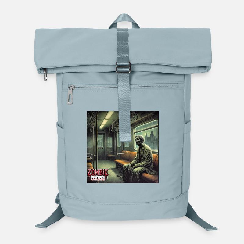 Zombie Subway Laptop Backpack