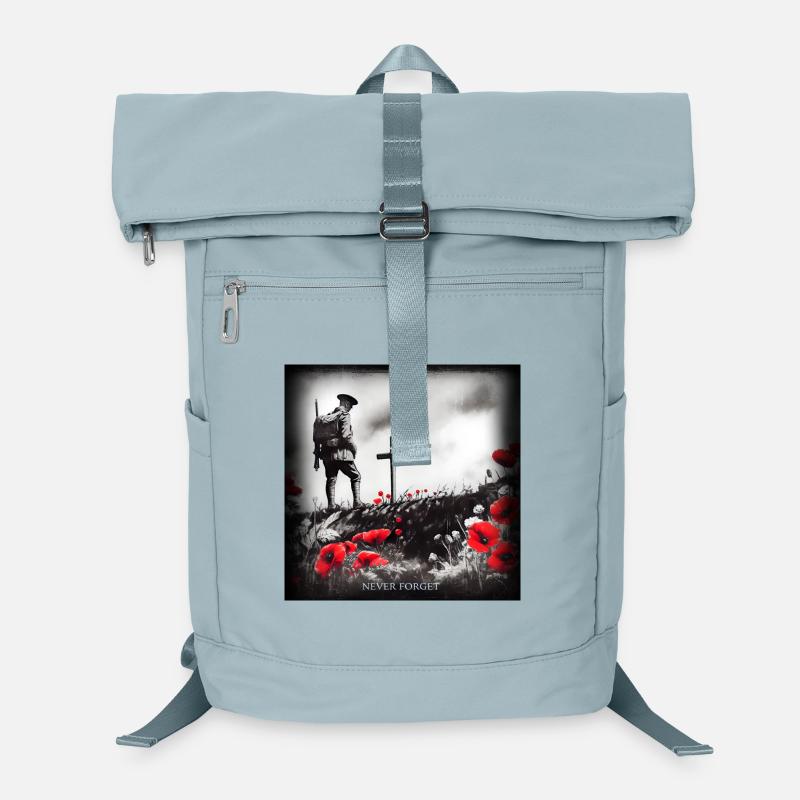 World war 2 remembrance day painting. Never Forget Laptop Backpack