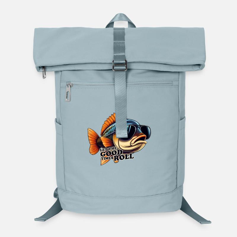 Poisson Let the good times roll Sac à dos ordinateur