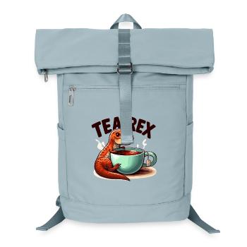 Tea Rex Tea Rex Tea Drinker Gift - Laptop Backpack - ice blue - Front