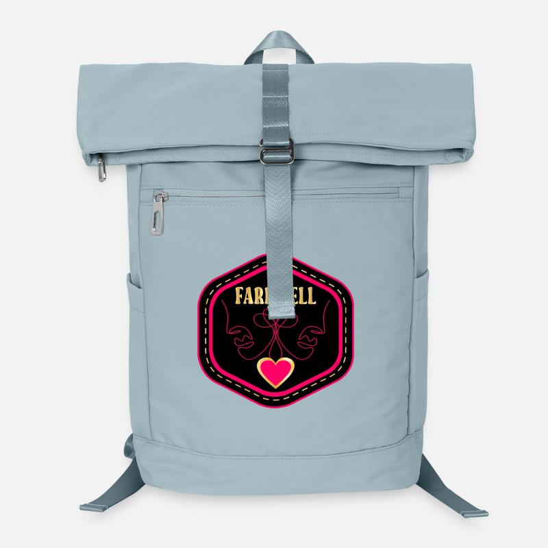 LINE ART DRAWING - FAREWELL Laptop Backpack