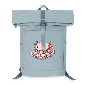 Axolotl Pelmeni süß Geschenk - Laptop-Rucksack  - Eisblau - Vorne