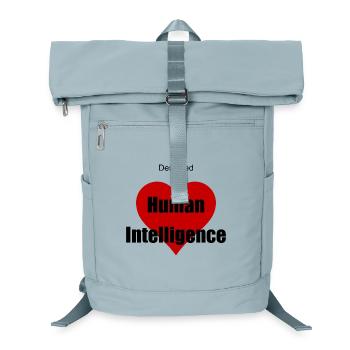 Human Intelligence - Laptop Backpack - ice blue - Front