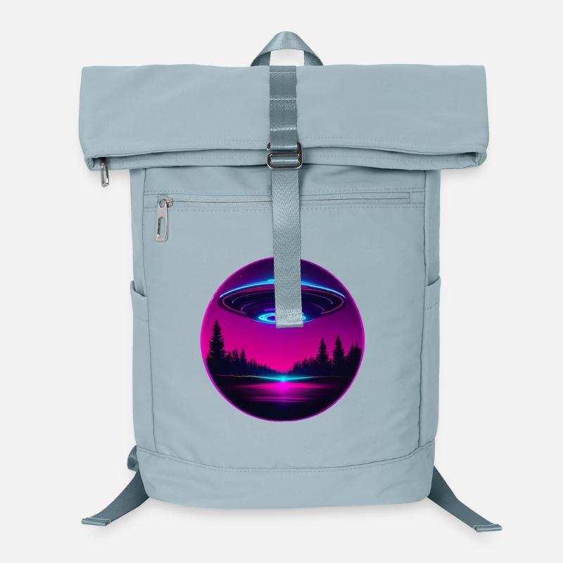 Pink Ufo Laptop-Rucksack 