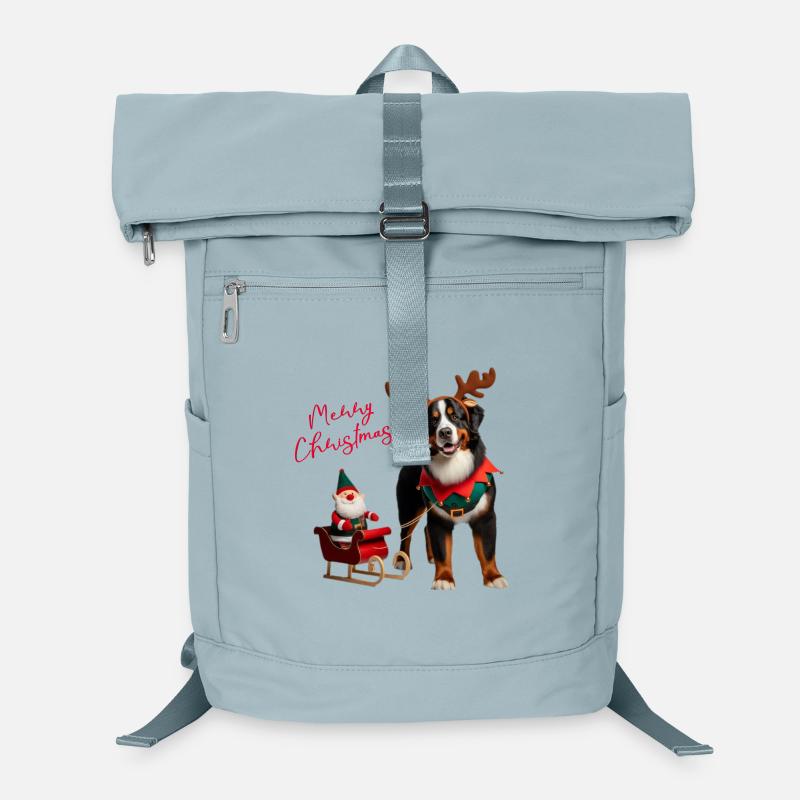 Bouvier Bernois de Noël Sac à dos ordinateur