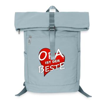 OPA IST DER BESTE - Laptop-Rucksack  - Eisblau - Vorne
