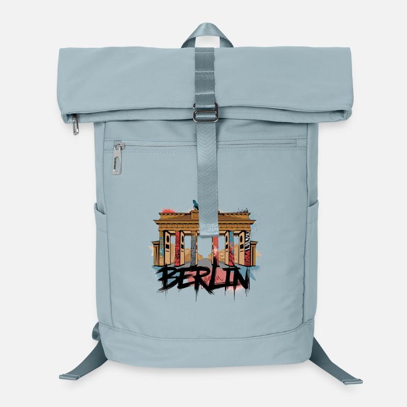 Urbaner Berliner Style – Brandenburger Tor Laptop-Rucksack 