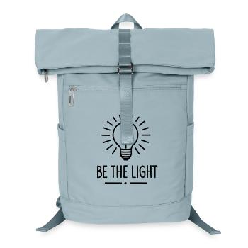 Be the light, modern and minimalist - Laptop Backpack - ice blue - Front