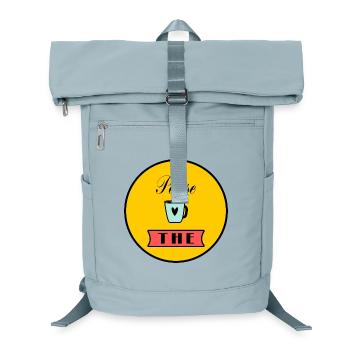 Jahrestag. Jubiläumsdekade. Humor. komisch - Laptop-Rucksack  - Eisblau - Vorne