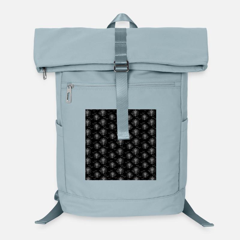 Gothic motiv, Spinnenwebe, Fledermäuse Laptop-Rucksack 