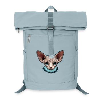 Kitty Sphynx aux yeux bleus - Sac à dos ordinateur - bleu glacier - Devant