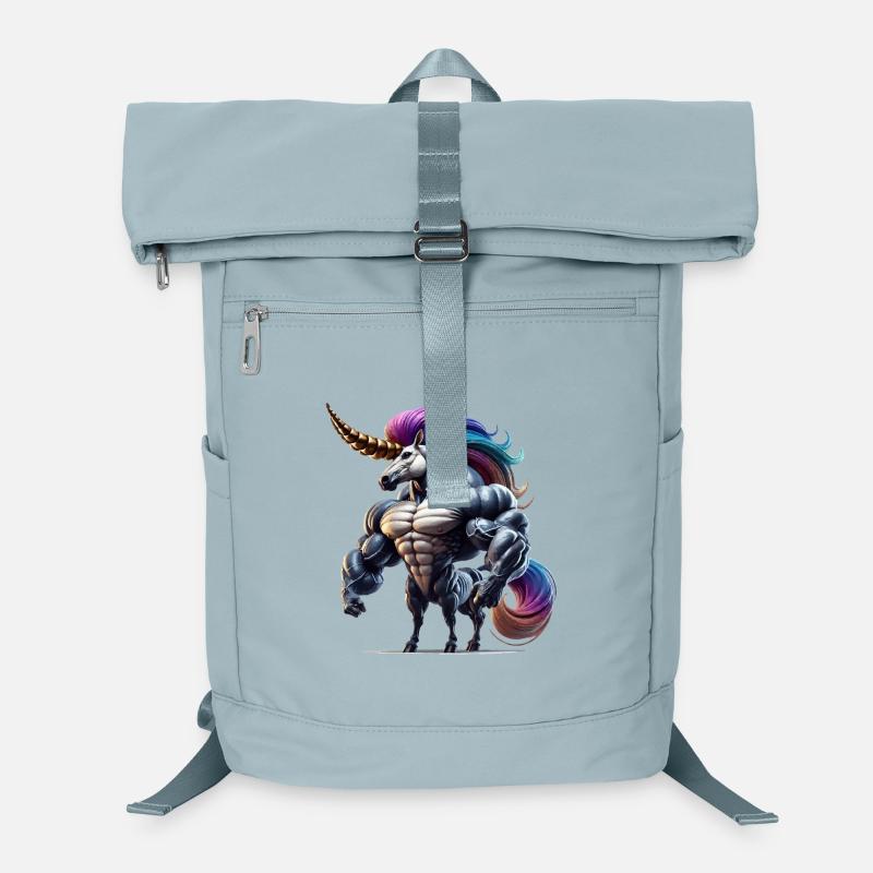 Super Einhorn - Laptop-Rucksack - Eisblau