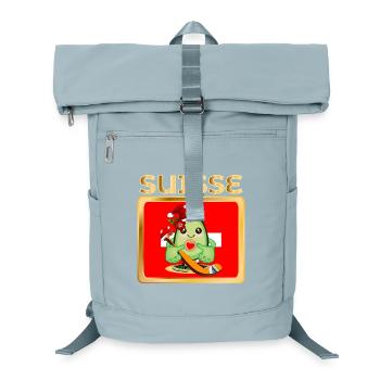 Père Noël AVOCAT HOCKEY SUR GLACE SUISSE - Laptop Backpack - ice blue - Front