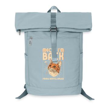 Meow I'm Back - Laptop-Rucksack  - Eisblau - Vorne