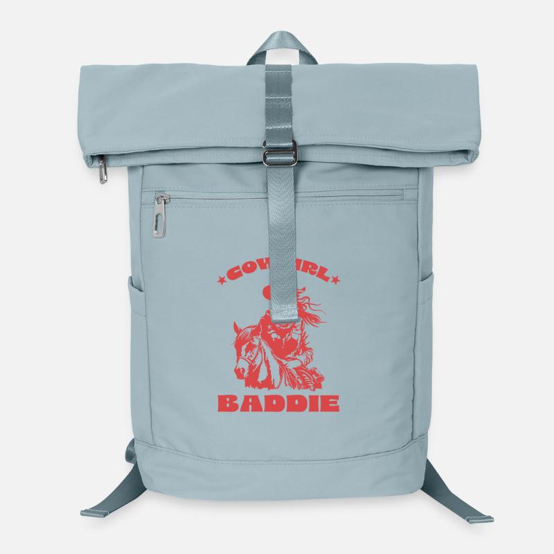 Western Rebel on Horse Laptop Backpack