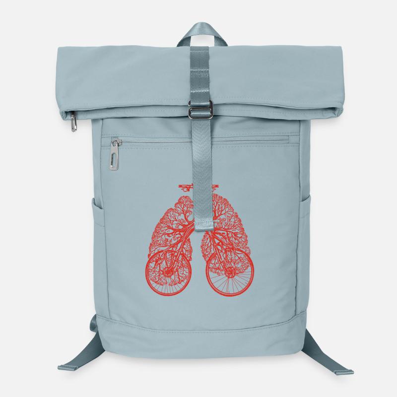 Fahrrad & Lunge – Atme Freiheit Laptop Backpack