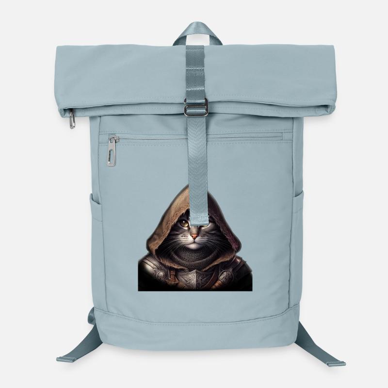 Cat Knight Laptop Backpack