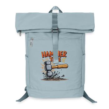 Awesome time! - Laptop Backpack - ice blue - Front