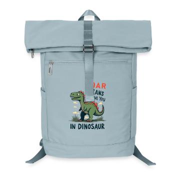 Roar Means I Love You - Laptop-Rucksack  - Eisblau - Vorne