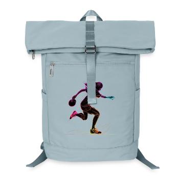 Bowling Femme Retrowave - Sac à dos ordinateur - bleu glacier - Devant