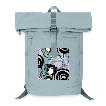 Formes dessinées à la main - Sac à dos ordinateur - bleu glacier - Devant