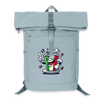 Espresso Italiano / Coffee Design - Laptop Backpack - ice blue - Front