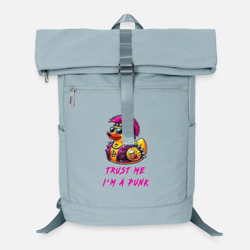 Vertraue mir, ich bin ein Punk / Ente Laptop-Rucksack 