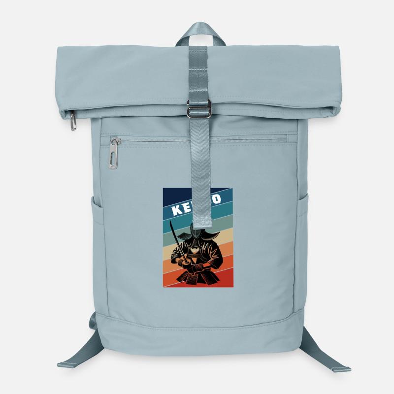 Vintage Kendo Samurai Laptop-Rucksack 