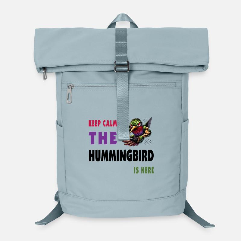 Ruhe bewahren - der Kolibri ist da Laptop-Rucksack 