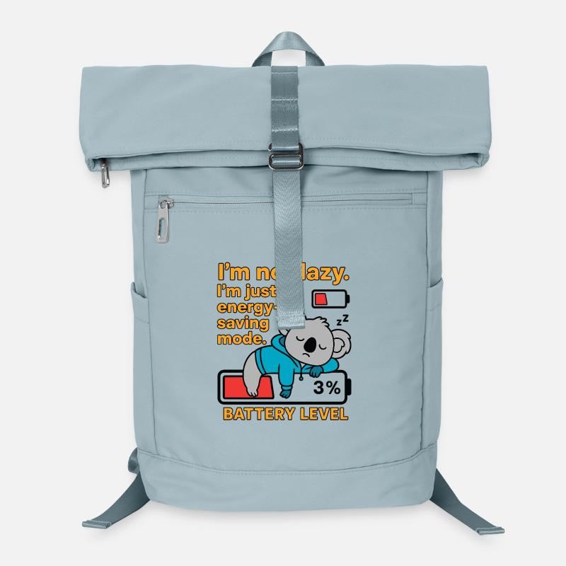 Koala in energy-saving mode Laptop Backpack