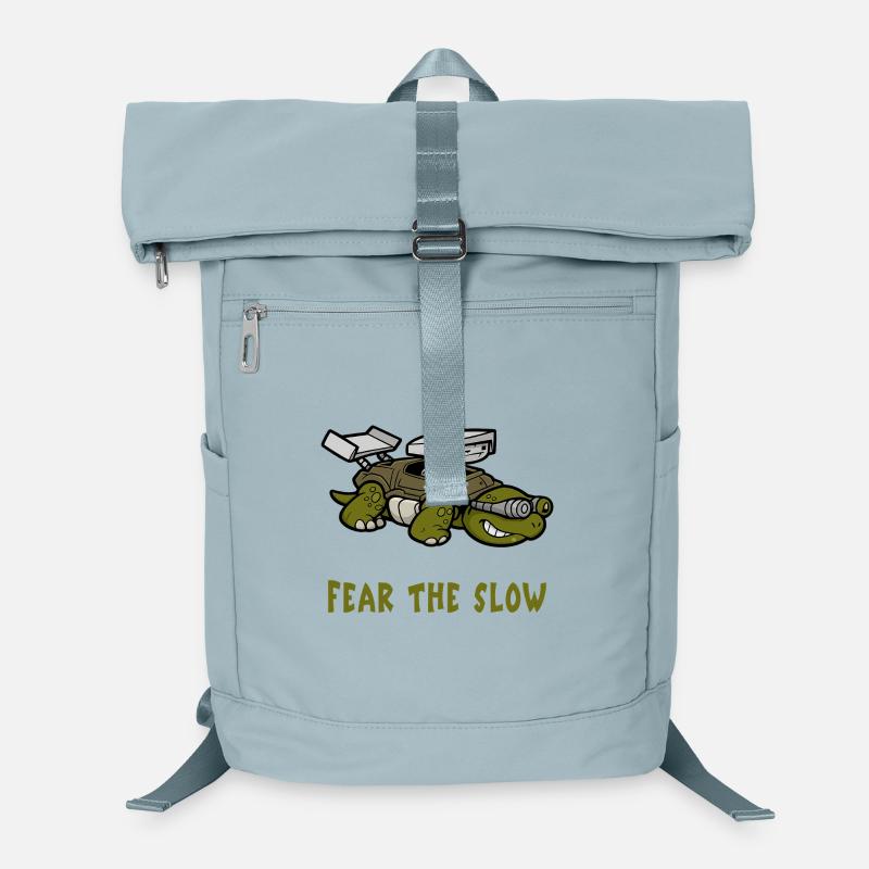 Fear of slowness turtle Laptop Backpack