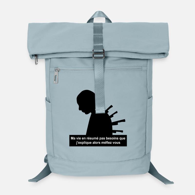 Ma vie en résumé Sac à dos ordinateur