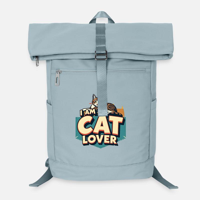 I am a Cat Lover Laptop Backpack