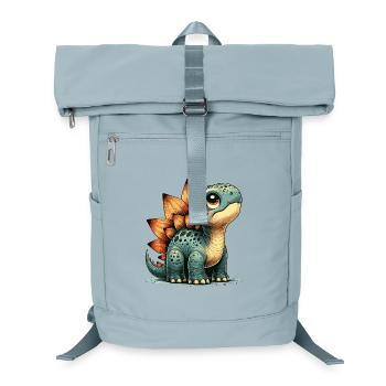 Stegosaurus Baby Dino Babydino Dinobaby Gift - Laptop Backpack - ice blue - Front