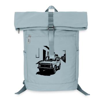 Offroad-Legende Klassik - Laptop-Rucksack  - Eisblau - Vorne