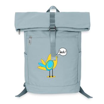 SCHWEDISCH DANKE SCHWEDEN - Laptop-Rucksack  - Eisblau - Vorne