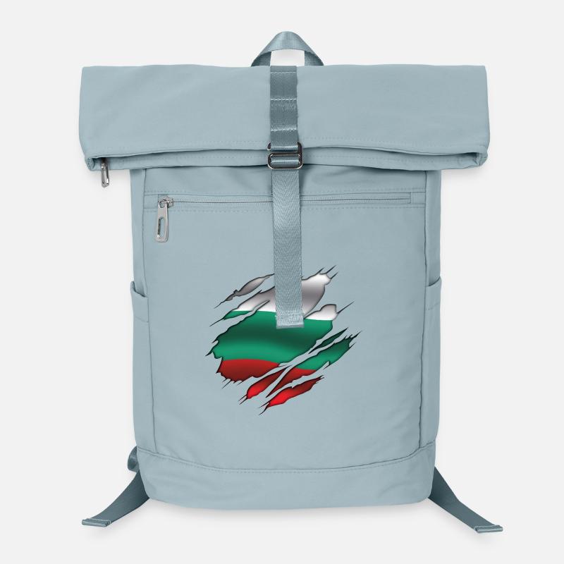 Drapeau de la Bulgarie - Bulgarie - Drapeau déchiré Sac à dos ordinateur