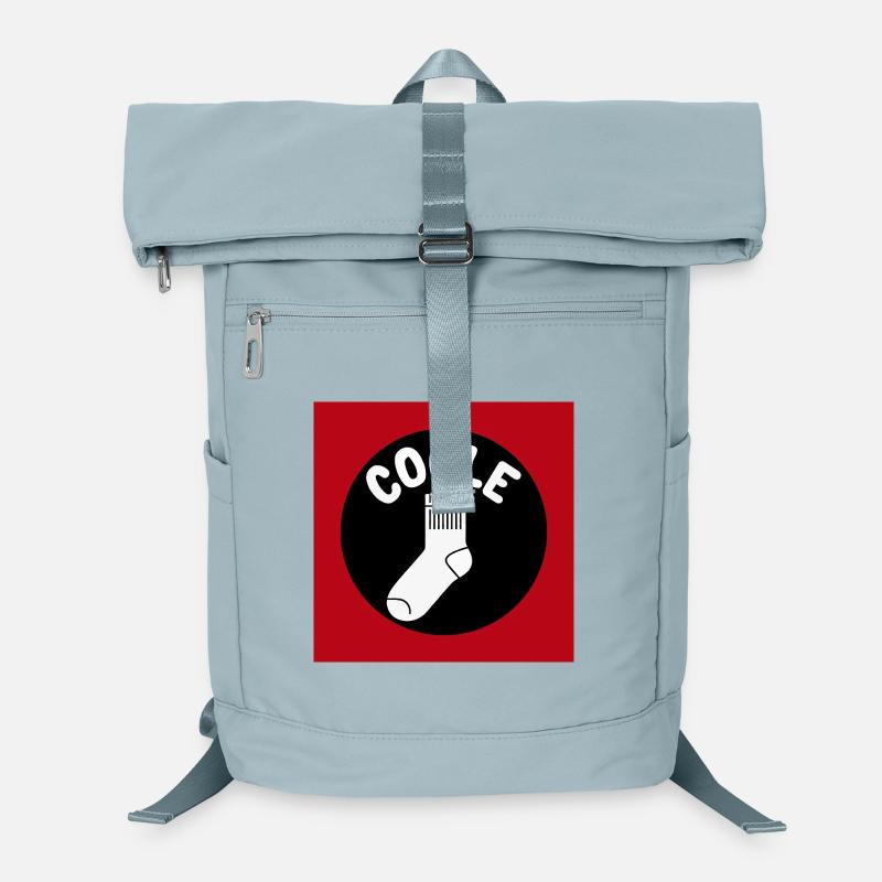 Coole Socke Socken und lustiger Spruch Laptop-Rucksack 