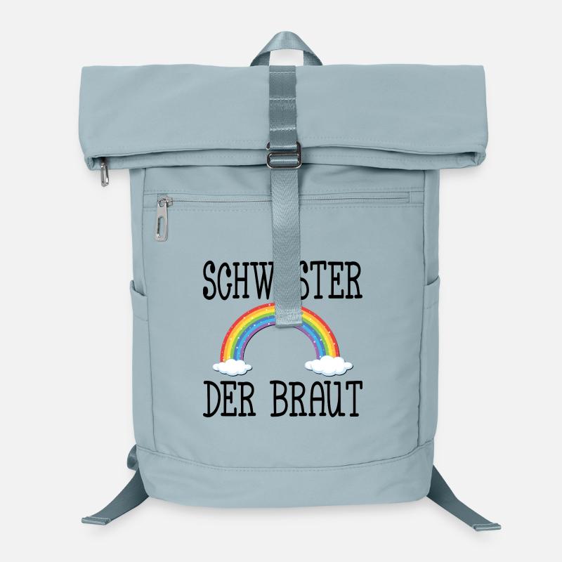 REGENBOGEN HOCHZEIT - SCHWESTER DER BRAUT Laptop-Rucksack 
